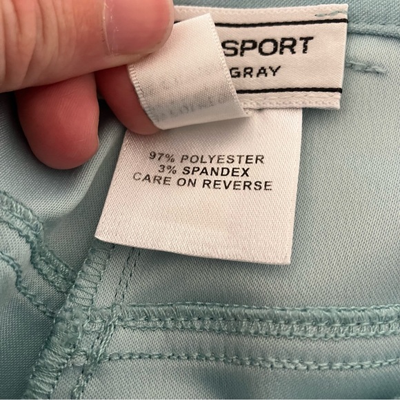 St. John Sport Women’s Teal Trousers size 2 - Picture 5 of 5